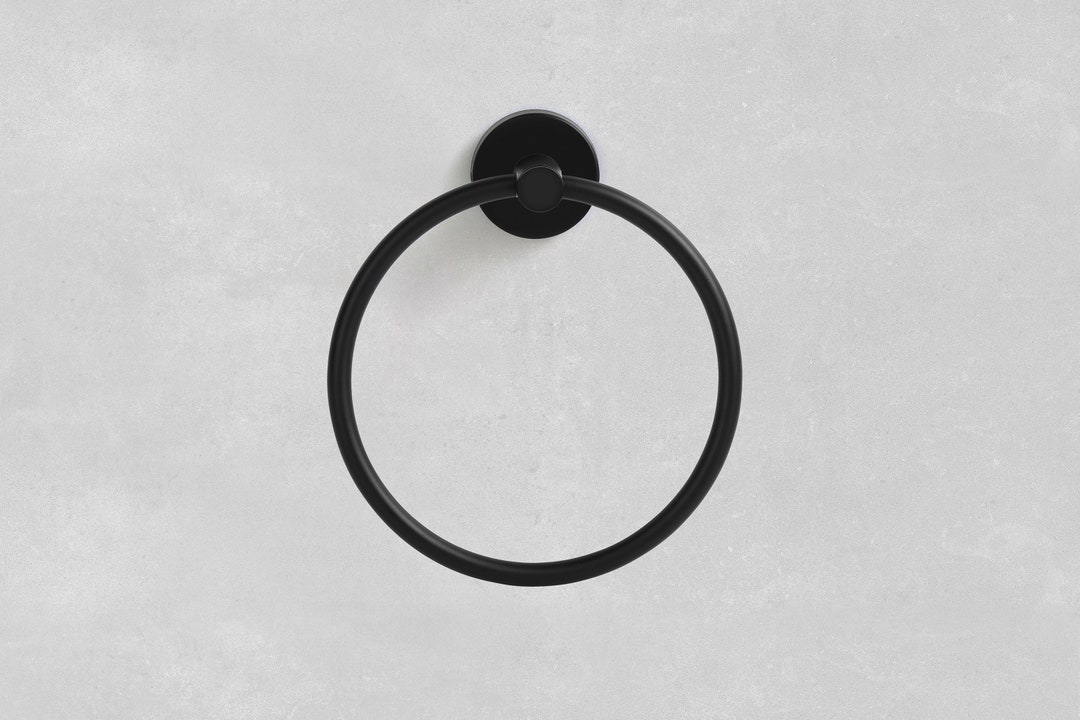 Portasciugamani Senza Foratura - Gancio Da Parete In Acciaio Inox, Adesivo Forte - Foto 4