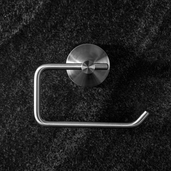 Ambrosya - Toilet paper holder made of stainless steel - Toilet paper holder Roll holder Toilet roll holder Toilet roll holder Bathroom