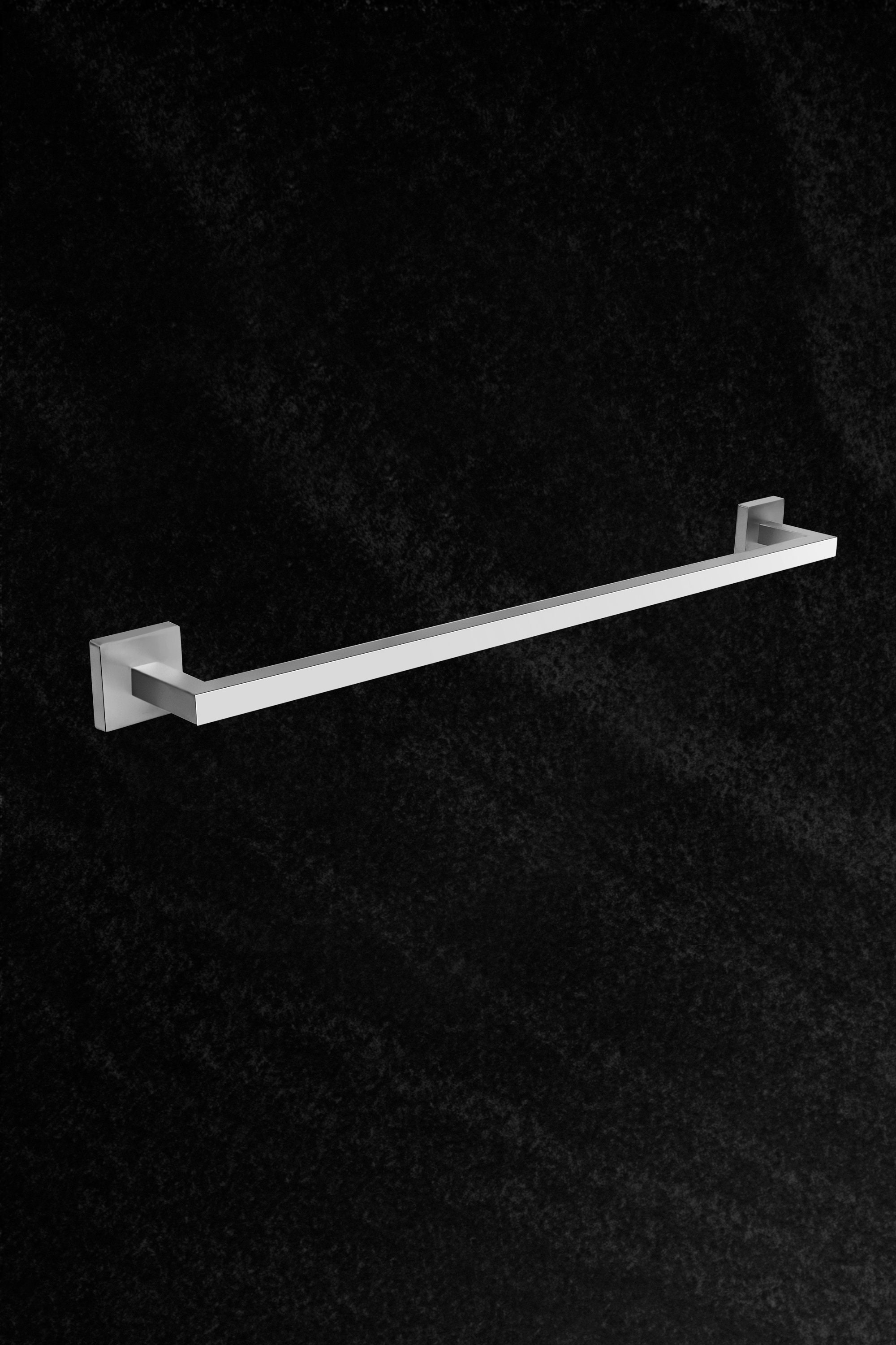 Porte-Serviettes Anneau Acier Inoxydable Brossé – Design Moderne Salle De Bain – Support Mural Robuste