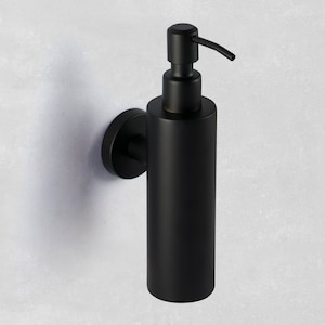 Ambrosya - Soap dispenser made of stainless steel in black - soap holder holder soap dish soap holder soap holder soap dish dispenser