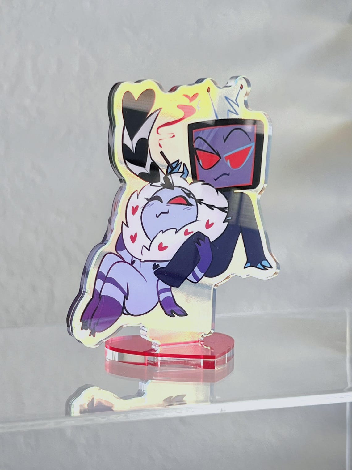 HAZBIN HOTEL | Voxval Staticmoth Charm - Etsy