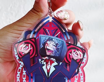 Hazbin Hotel: Vox and Vark Enamel Pin - Etsy