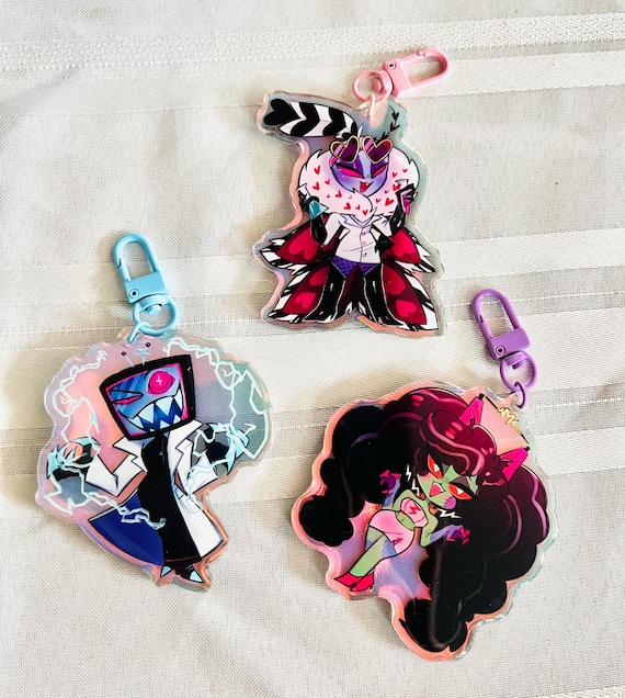 What do we think of the valentines keychains? : r/HazbinHotel