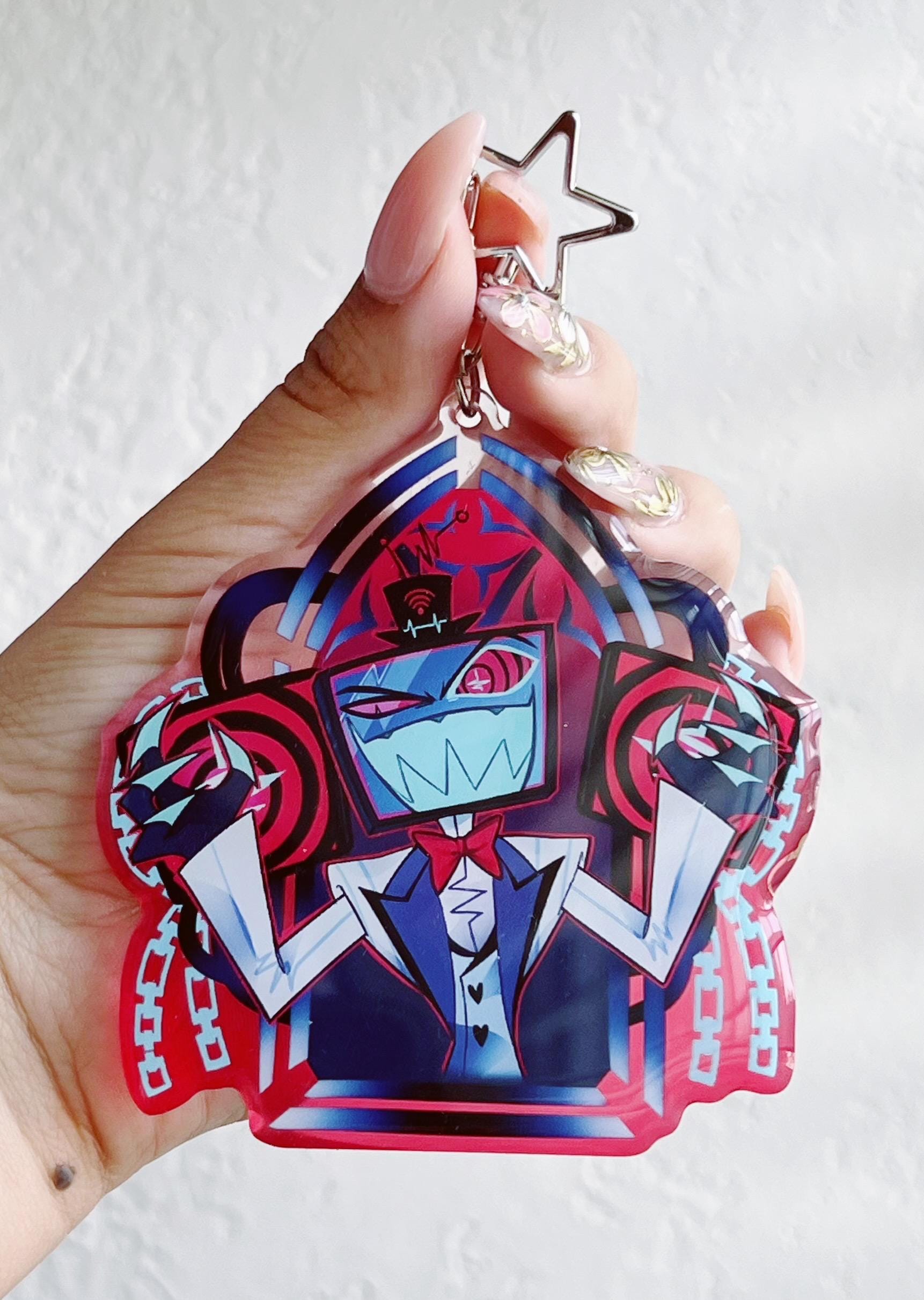 Hazbin Hotel Vox "rome" Charm and Standee - Etsy