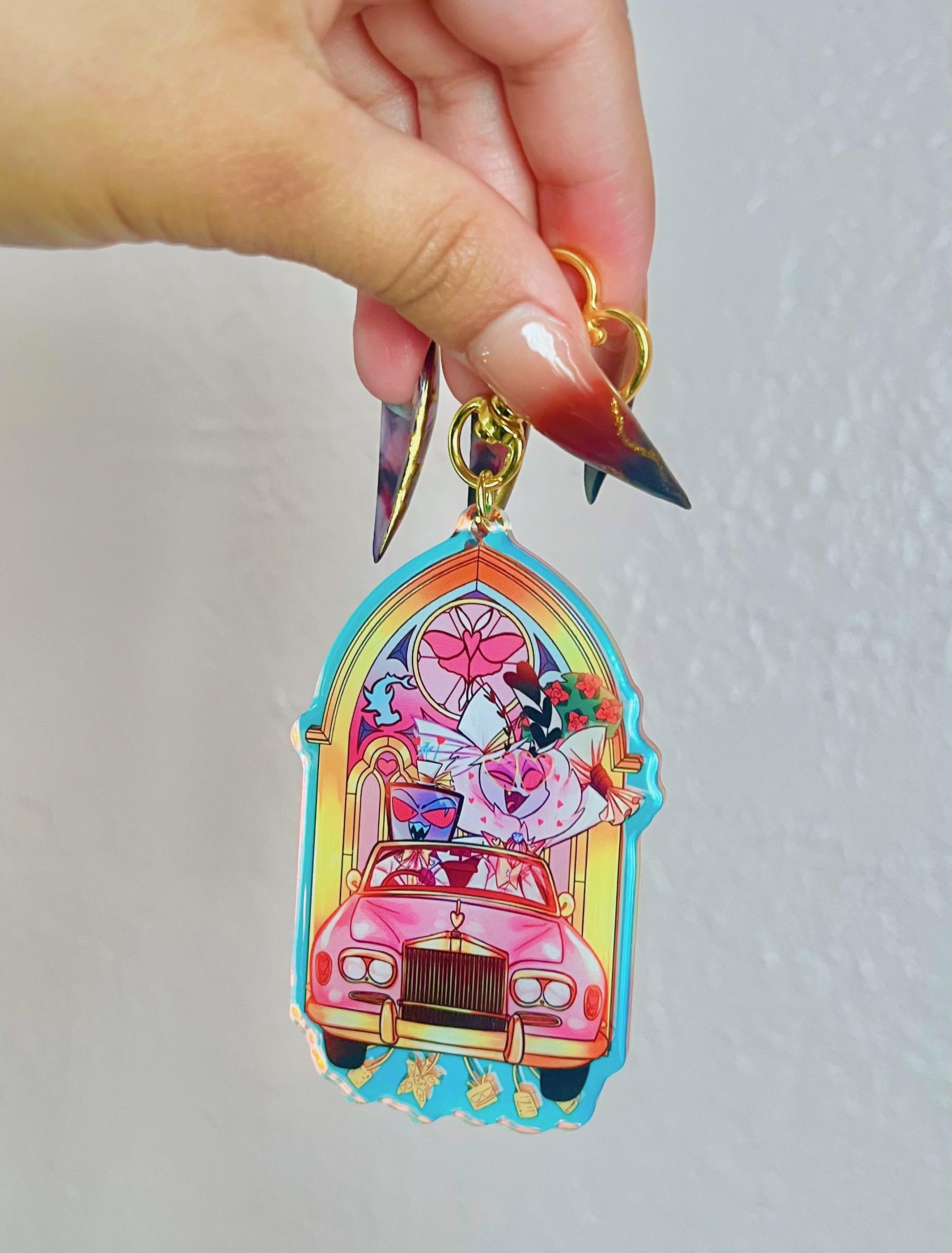 Hazbin Hotel | Staticmoth Exclusive "just Hitched" Acrylic Standee and ...