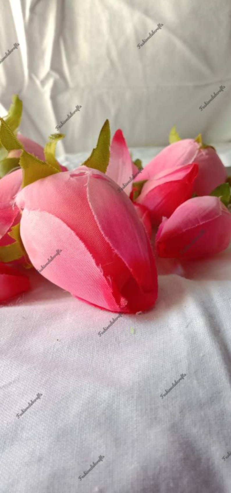 10 Piece Artificial Lotus Buds Crafting Flower Hair Etsy