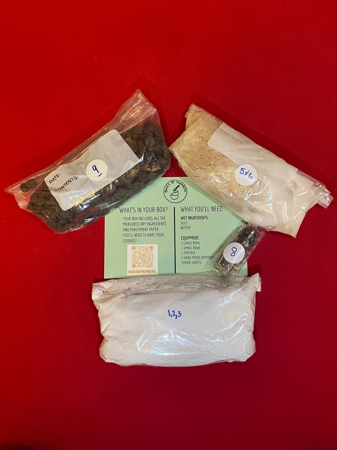 Chocolate Chip Cookie Kit Etsy