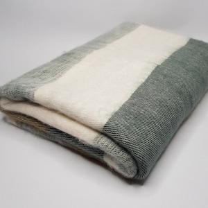 Warm Soft Yak Wool Shawl/ Throws / Wrap Yak Wool- HandLoomed in Nepal - Code: PB75454