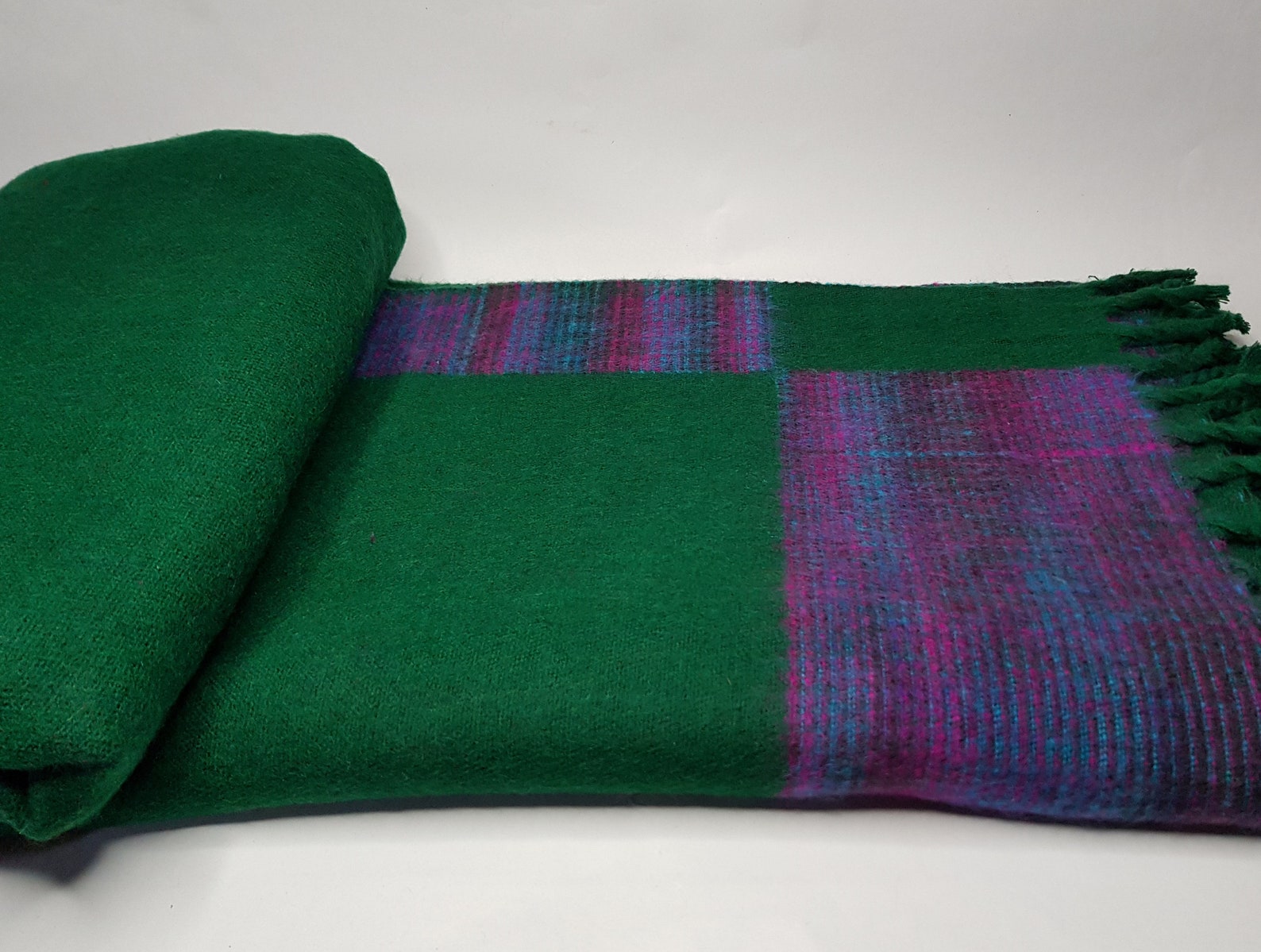 High Quality-yak Wool Blanket/shawl/ Wrap Blanket Yak Wool Hand-loomed