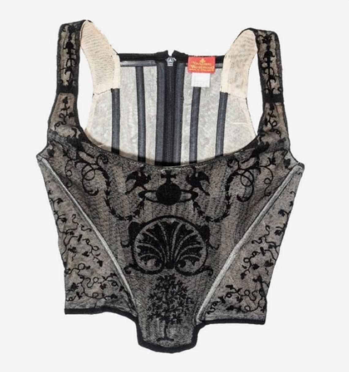 Pattern Corset Vivienne Westwood Size S Etsy