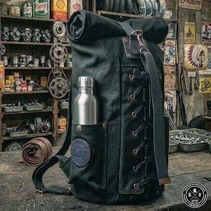 black backpack leather patches harley Harley-Davidson Willie G Skull Logo Renegade Lightweight D patches and logos with leather details Harley-Davidson Backpacks and Sling Bags