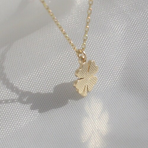 Gold Clover Necklace
