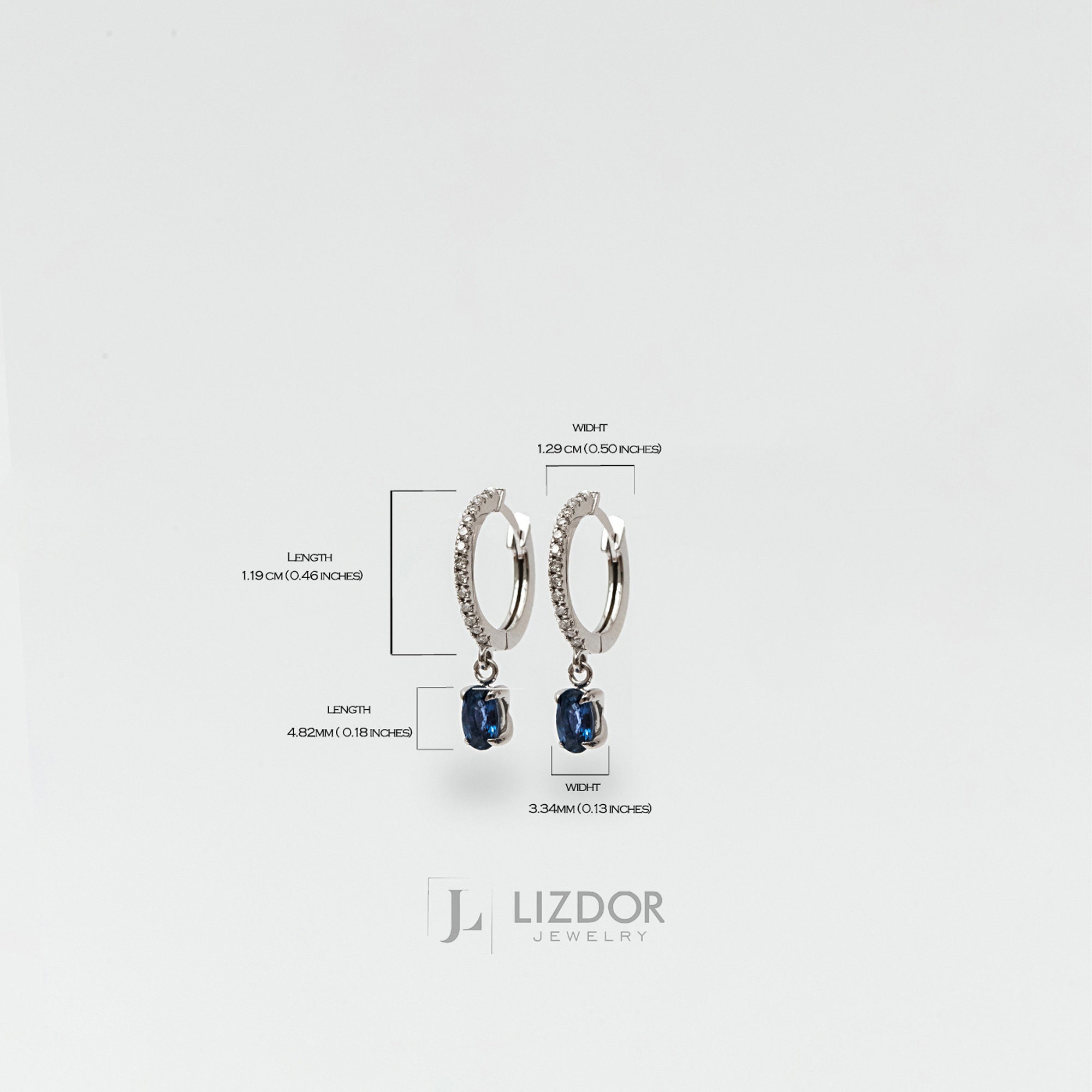 Blue nile outlet sapphire earrings