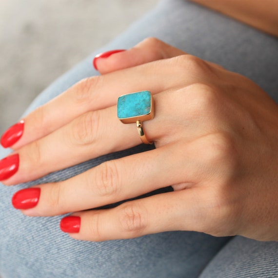Marcasite Blue Stone Ring - Divine Jewels