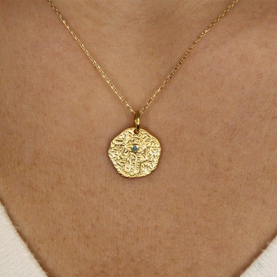 14k on sale gold medallion
