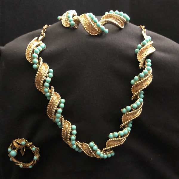 Coro Jewelry Set Etsy