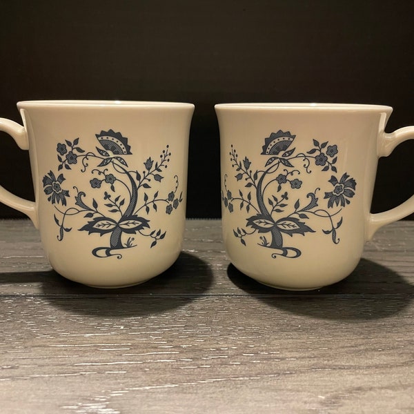 Set of 2 Vintage Corning Ware Coffee Cups