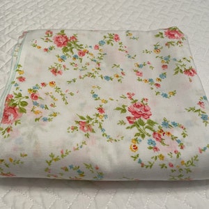 1970&#39;s Cannon Monticello Twin Flat Sheet
