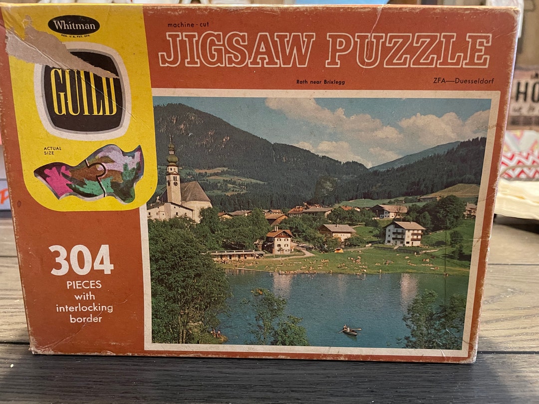 1966 Whitman Guild Jigsaw Puzzle Etsy