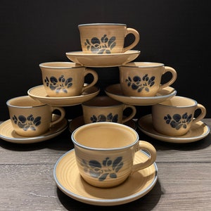 Vintage Pfaltzgraff Cups & Saucers