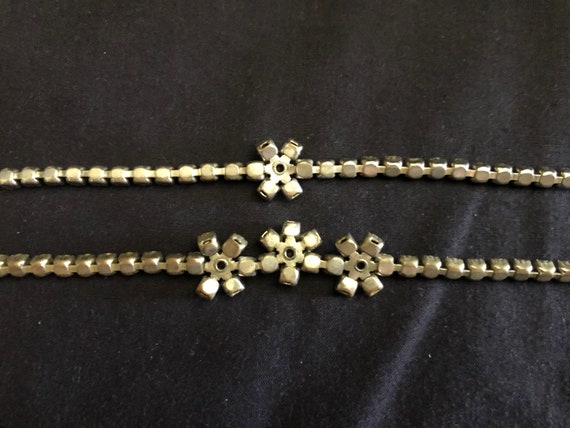 1950's Kramer Diamond Look Necklace, Bracelet & E… - image 5