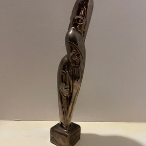 Vintage 3 Person Statue