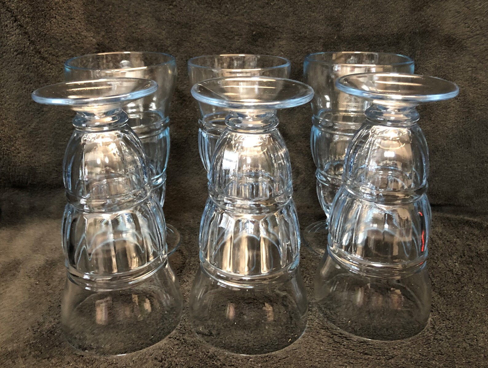 Set of 6 Ice Cream Soda Glasses Etsy