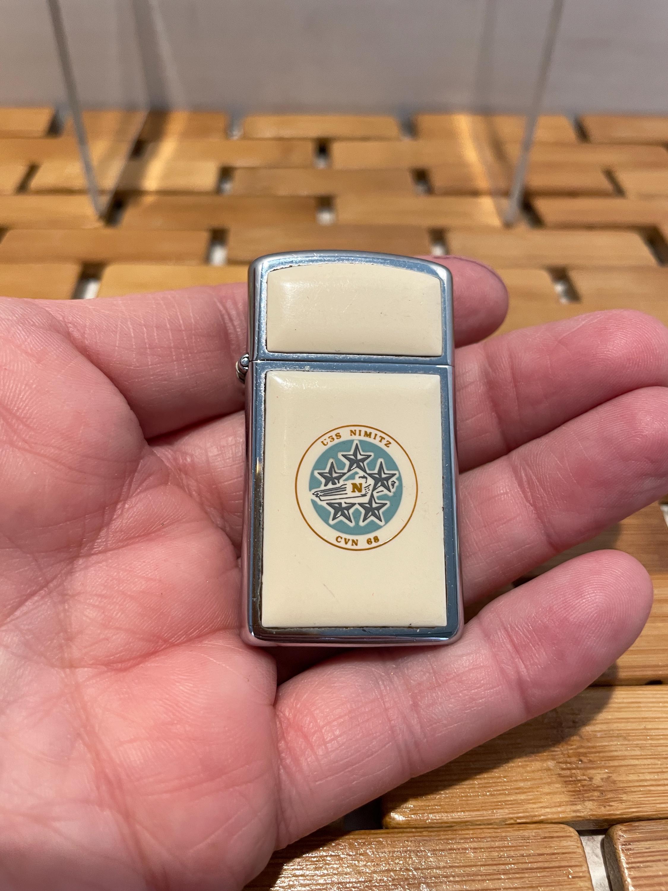 1979 Zippo Lighter - USS Nimitz CVN 68 - Etsy
