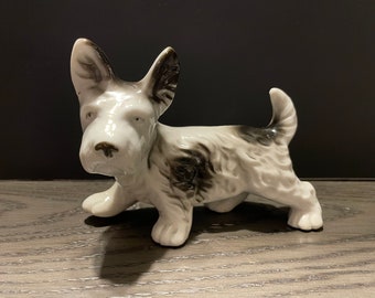 Scottie Dog Figurine Collectibles Made in Japan Scotty Dog Figurines