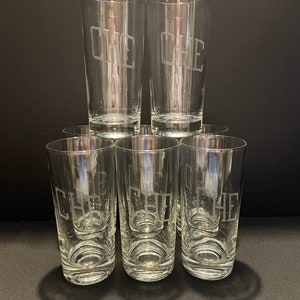 Vintage Highball Barware Glasses