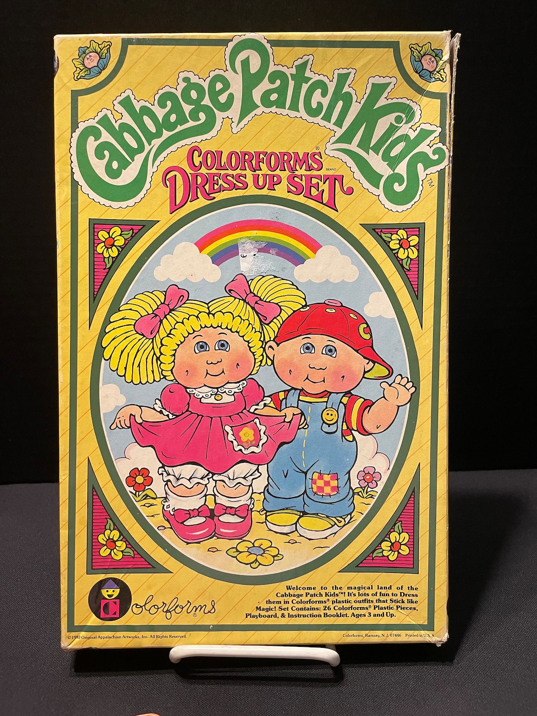 1983 Cabbage Patch Kids Colorforms Etsy