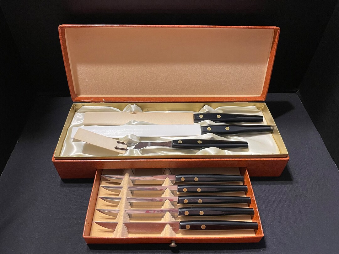 Vintage Robinson Knife Set - Etsy
