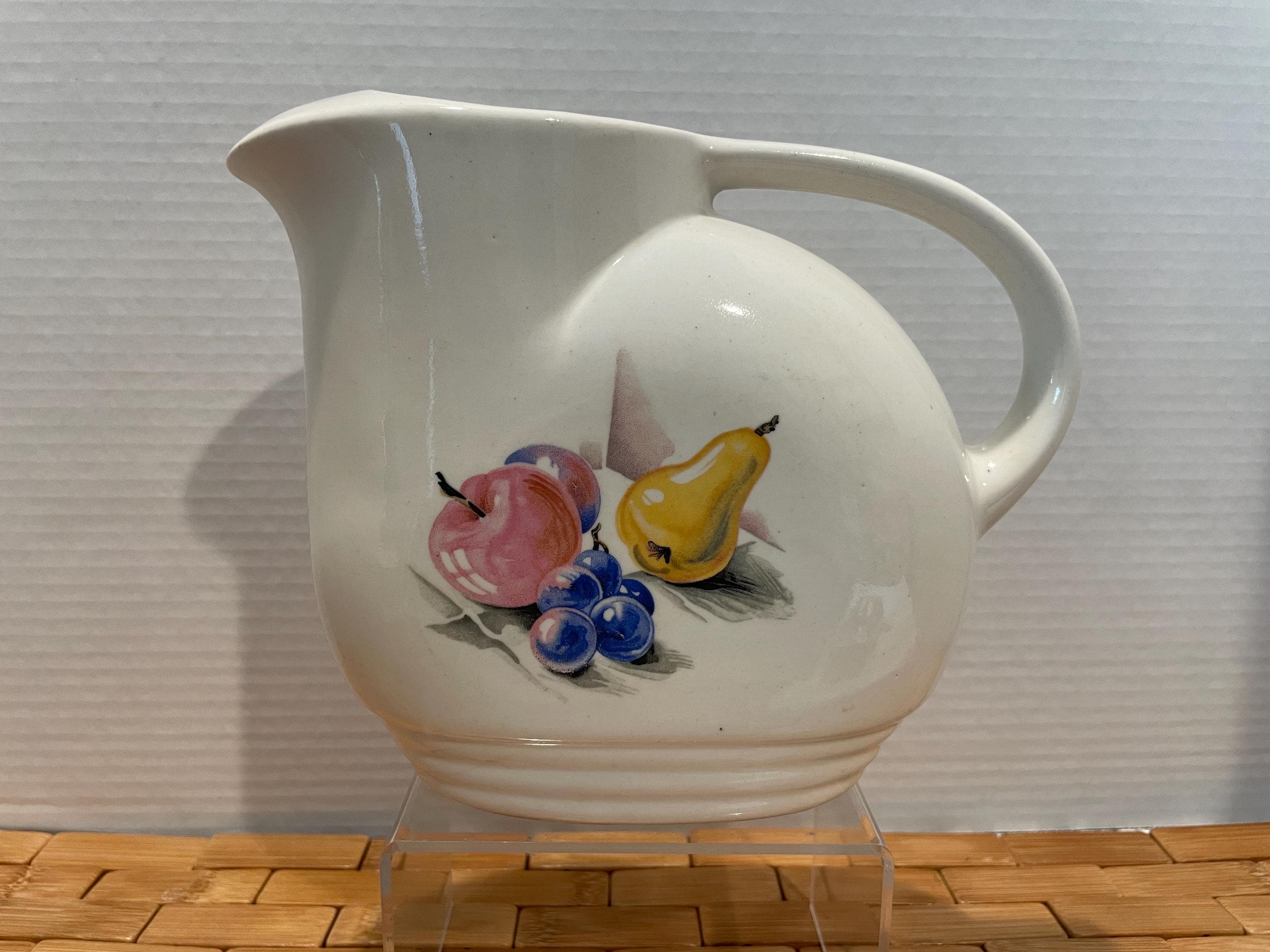 1930's Knowles Utility Ware Pitcher - Etsy