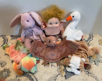 Vintage 1996-1999 TY Beanie Babies