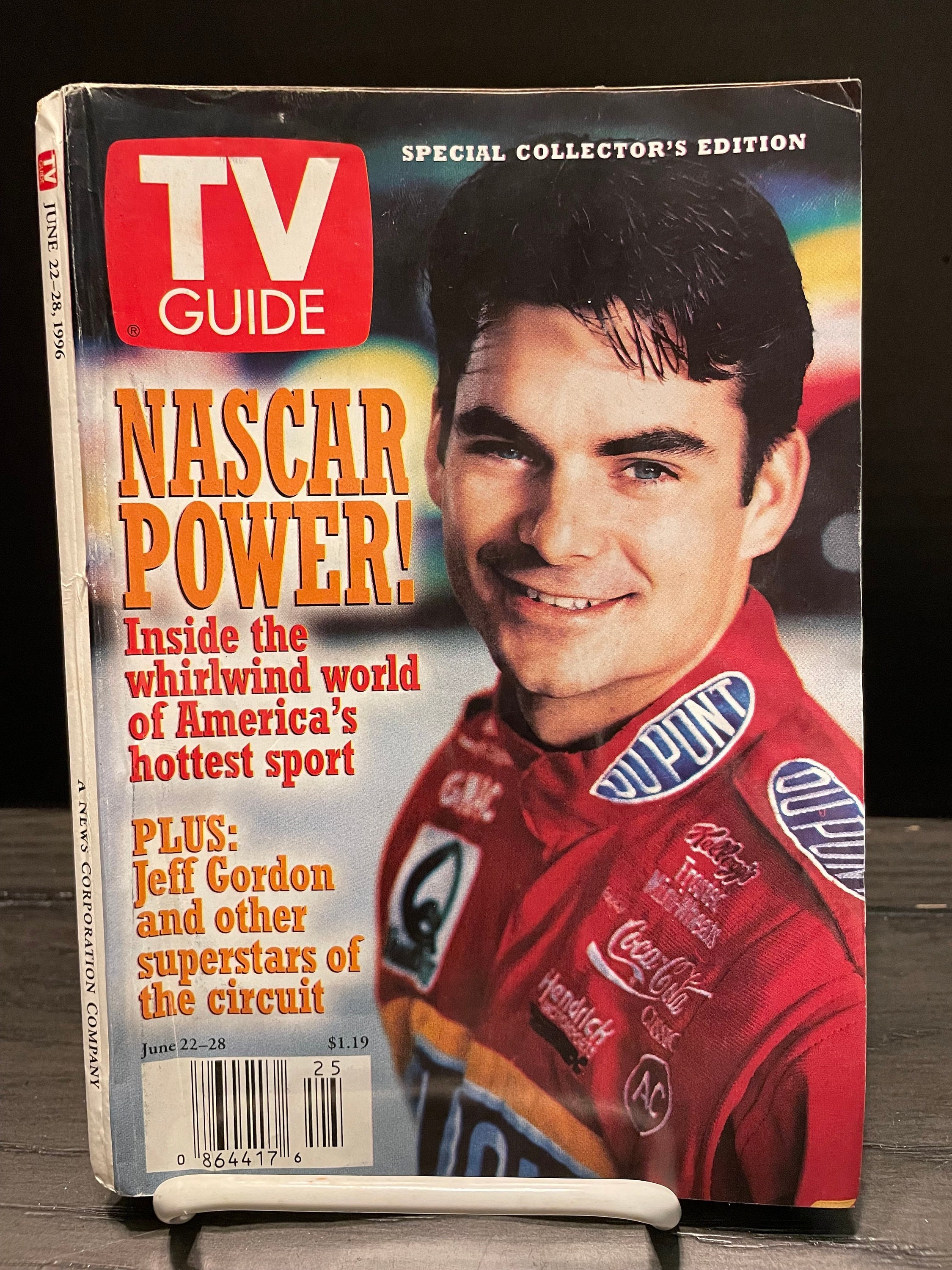 1996 Jeff Gordon TV Guide