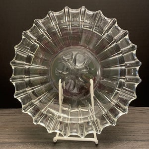 Vintage Thick Glass Ashtray