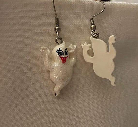 Happy Ghost Dangle Earrings - image 3