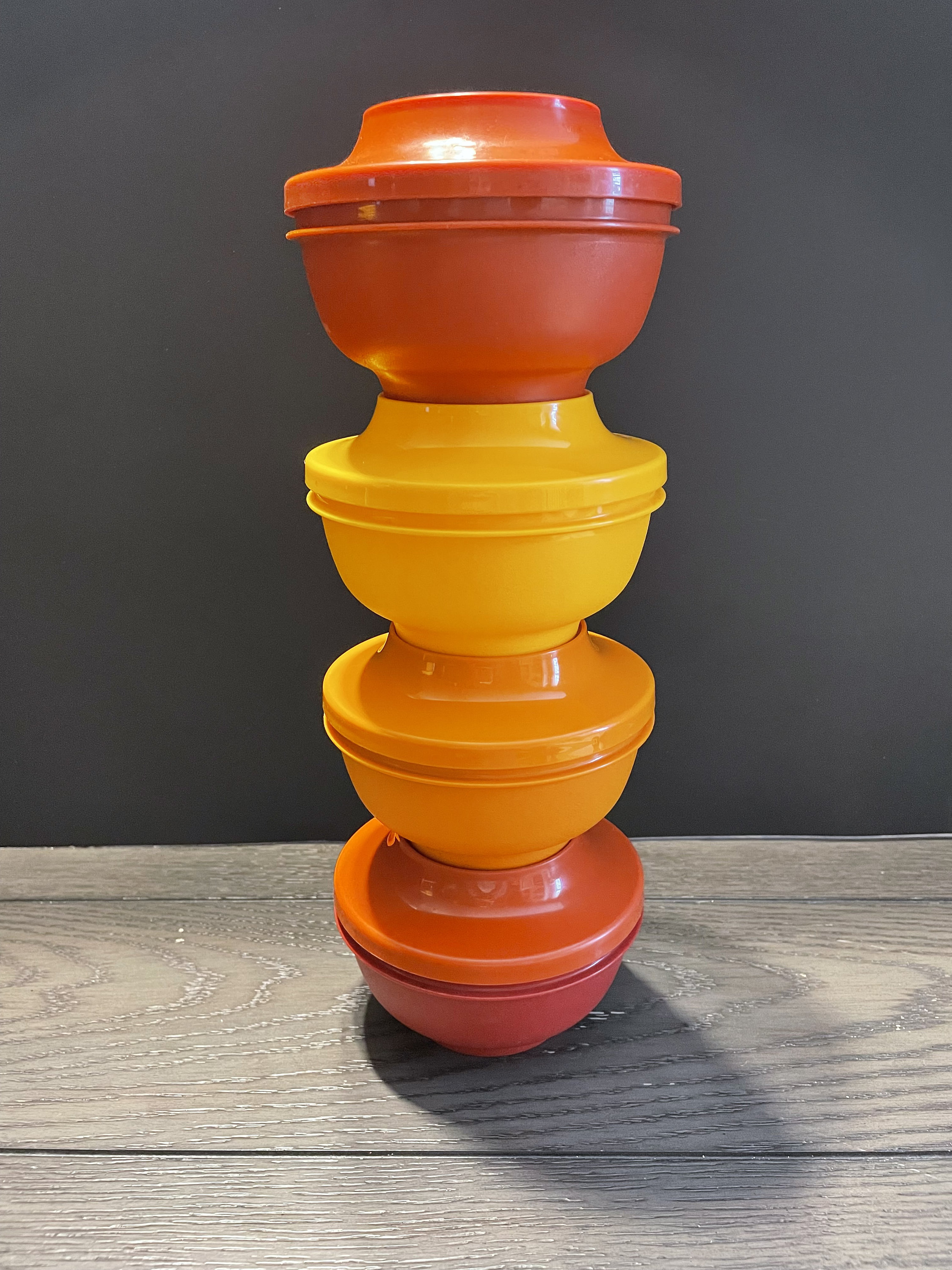 Vintage Tupperware Bowls Etsy