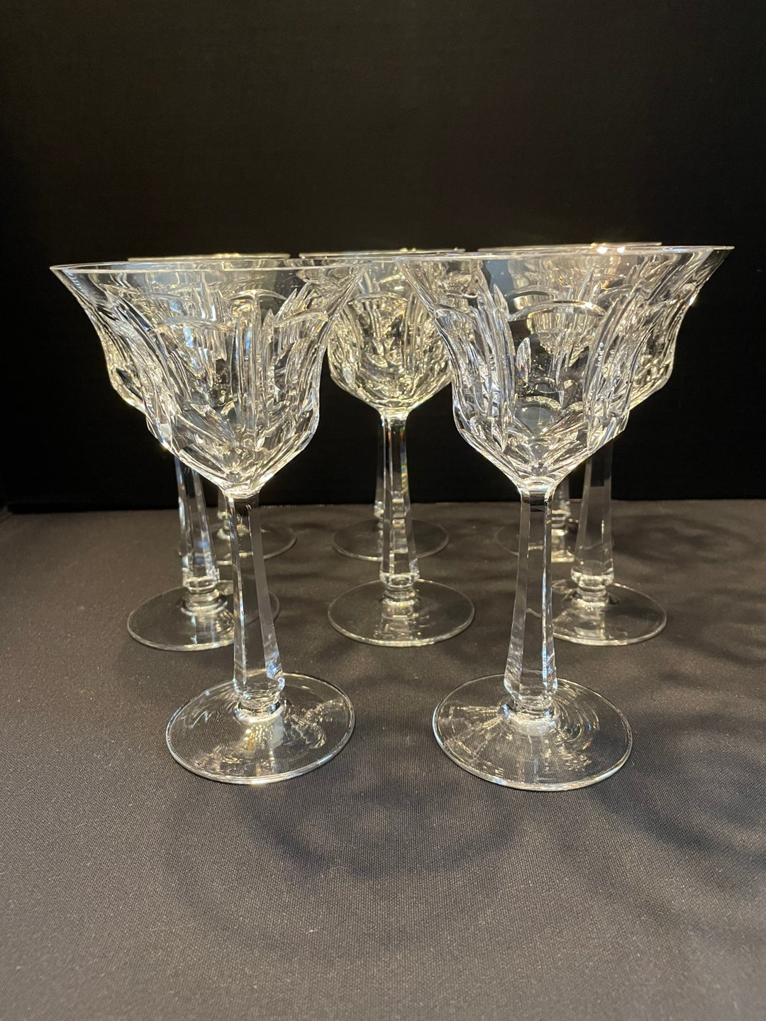 1925/1935 Echt Bleikristall Crystal Cordials Wine Glasses Etsy