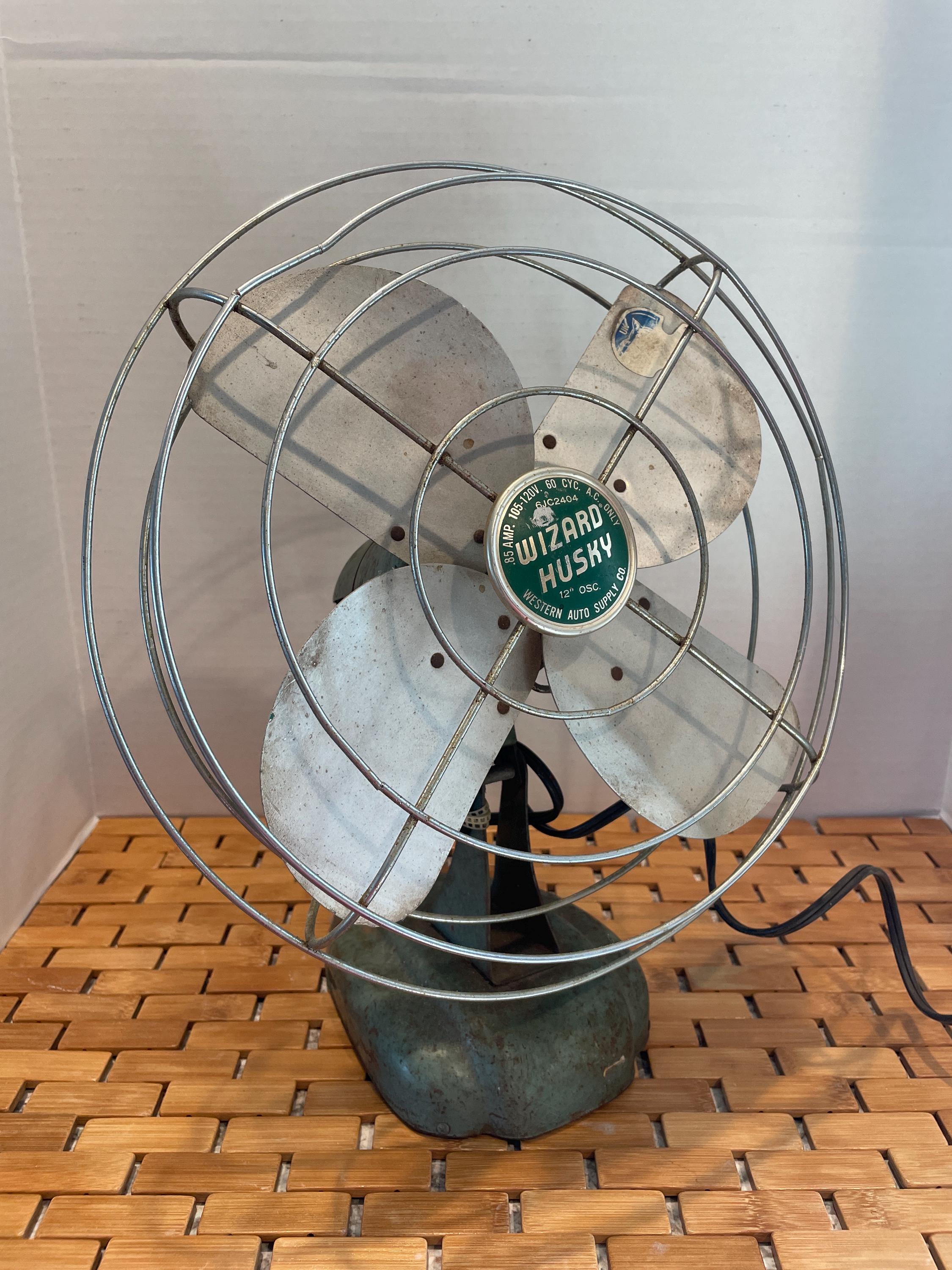 1940's Wizard Husky Electric Fan - Etsy