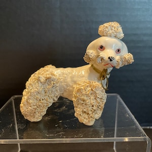 1950&#39;s Spaghetti Poodle Figurine