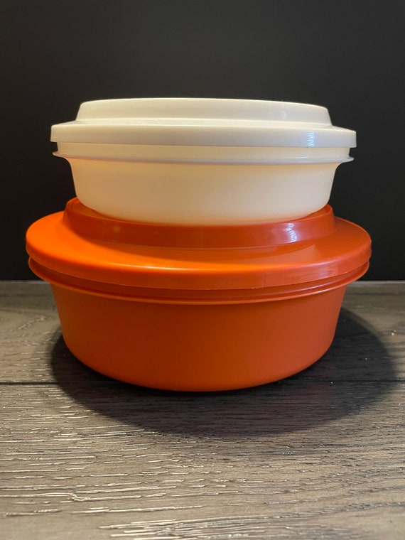 1970/1980 Tupperware Storage Bowls 