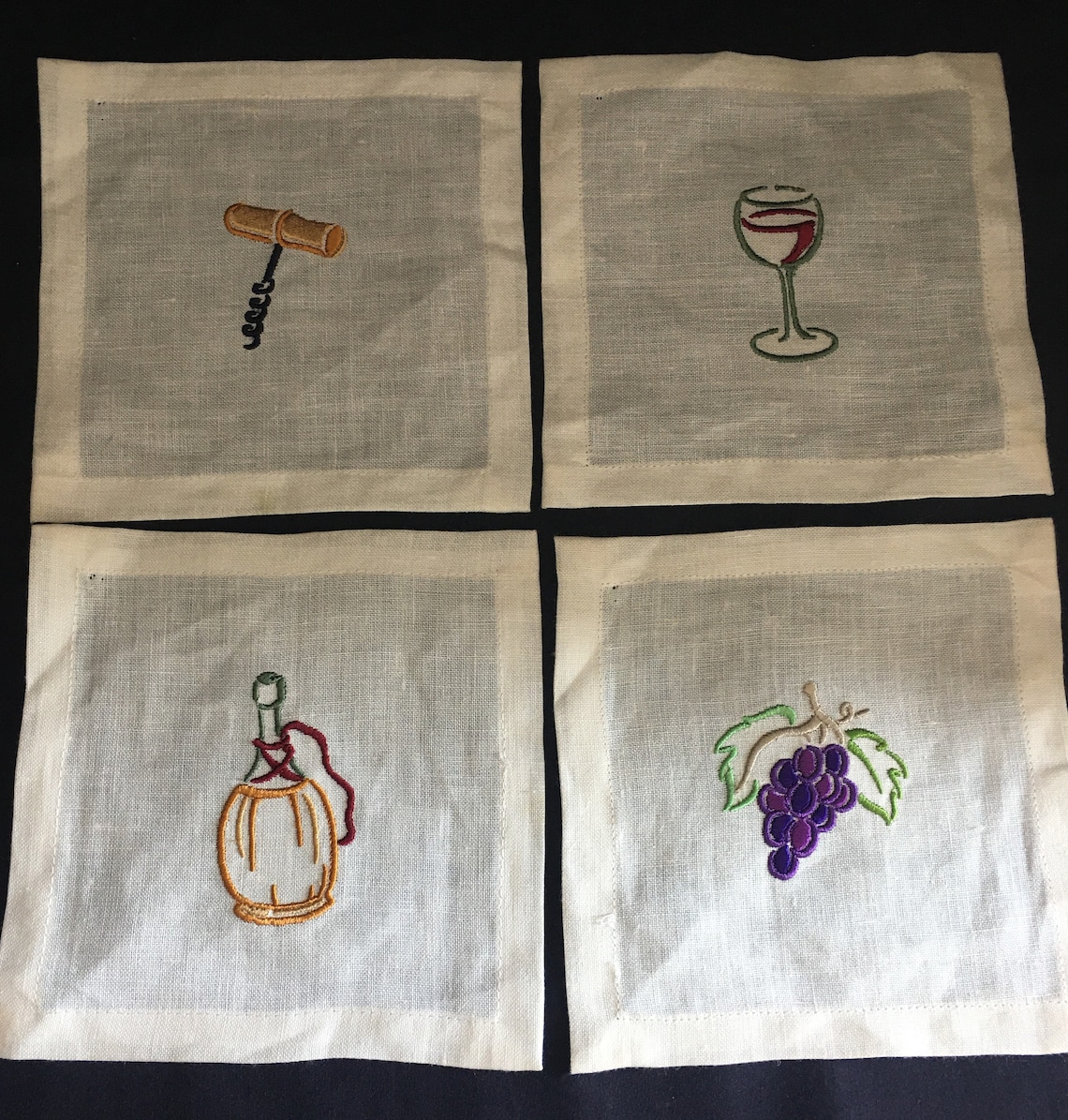 etsy cocktail napkins