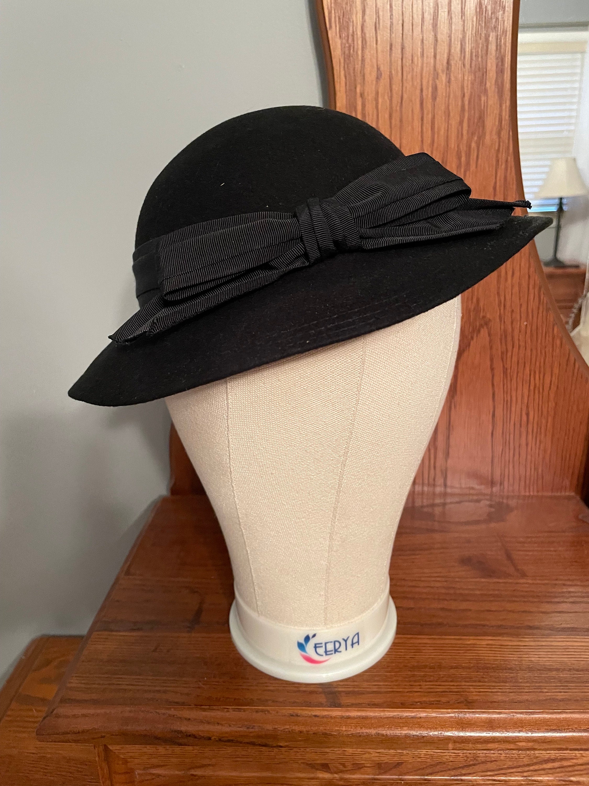 Vintage Geo W. Bollman & Co. Wool Hat - Etsy display picture 2