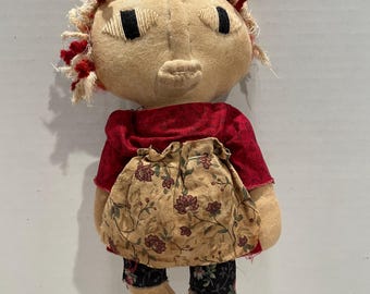 Handmade Primitive Rag Doll