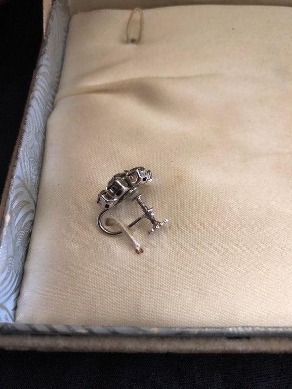 1950's Kramer Diamond Look Necklace, Bracelet & E… - image 3