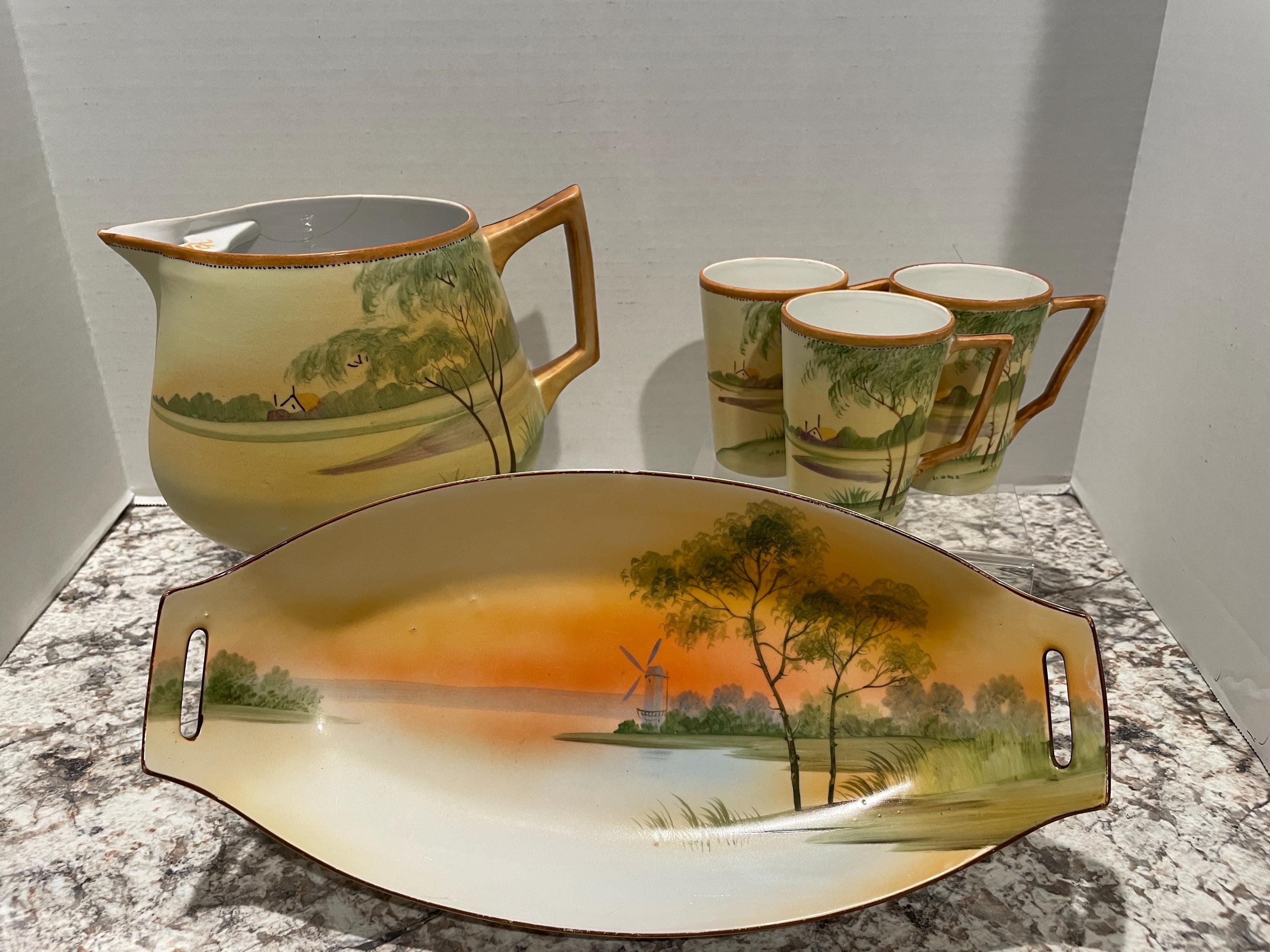 Hand Painted Nippon China - Etsy