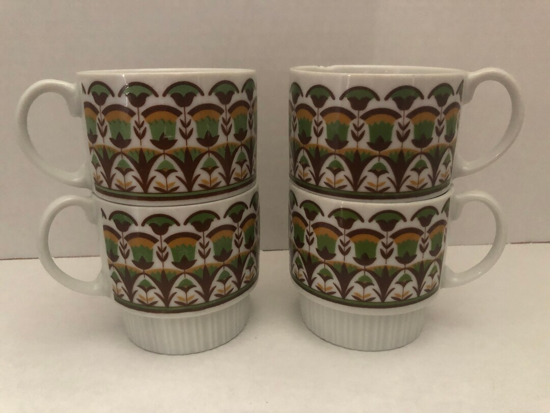 Vintage Japan Coffee Cups Etsy