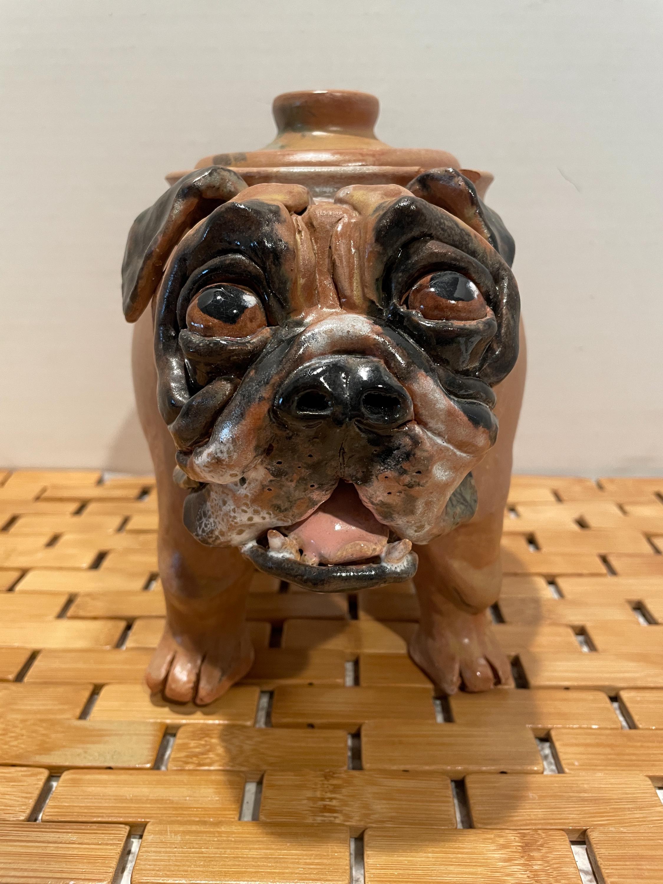 Vintage Bulldog Pottery - Etsy