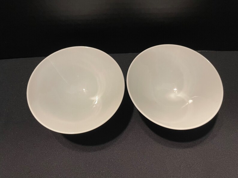 1950s Japanese Porcelain Rice Bowls Etsy